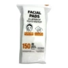 Cosmetic cotton pads (embossed processing type 150 sheets)