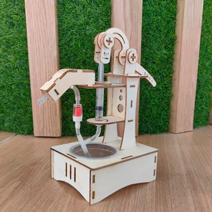 Ручной насос-колодец сборная модель DIY