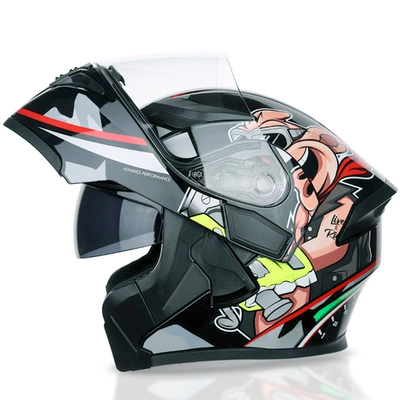 Motorcycle Safety Supplies — Dot Certified Cycling Equipment - red-pig-m