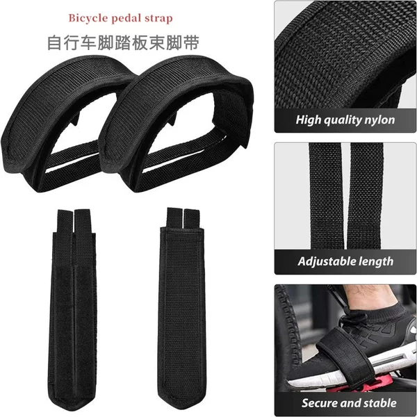 Fixed-Gear Bicycle Foot Straps, Foot Covers, Pedal Dog Mouth Straps, Fixed Foot Straps, Outdoor Cycling Straps Wholesale