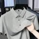 Dad Summer Short-sleeved Real Pocket New Middle-aged Men's Summer T-shirt Loose Middle-aged and Elderly Men's Top T-shirt