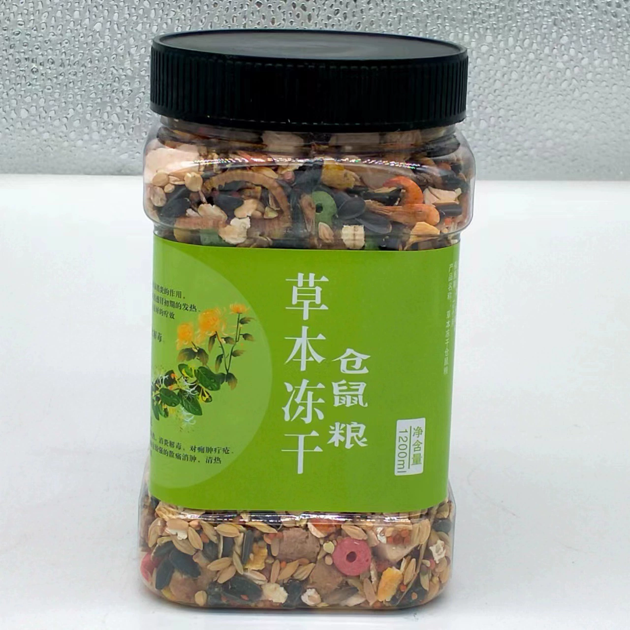 Корм для хомяков корм в бутылках 1200 мл сублимированные фрукты и овощи морепродукты Golden Bear корм для хомяков в наличии