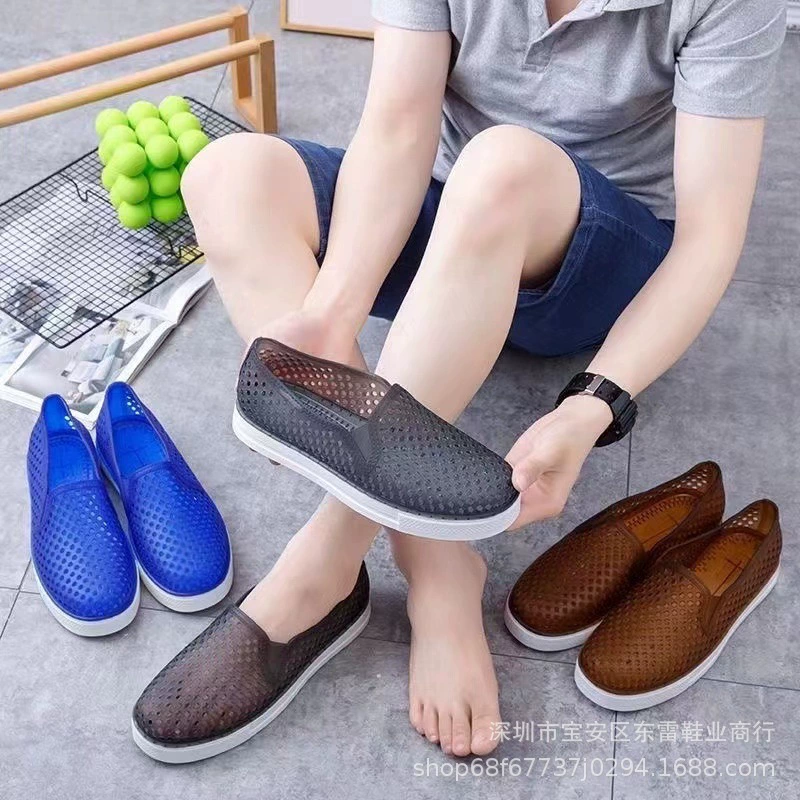 Хорошие и сильные личности пещерные модные дышащие сандалии летняя износостойкая обувь с толстым дном