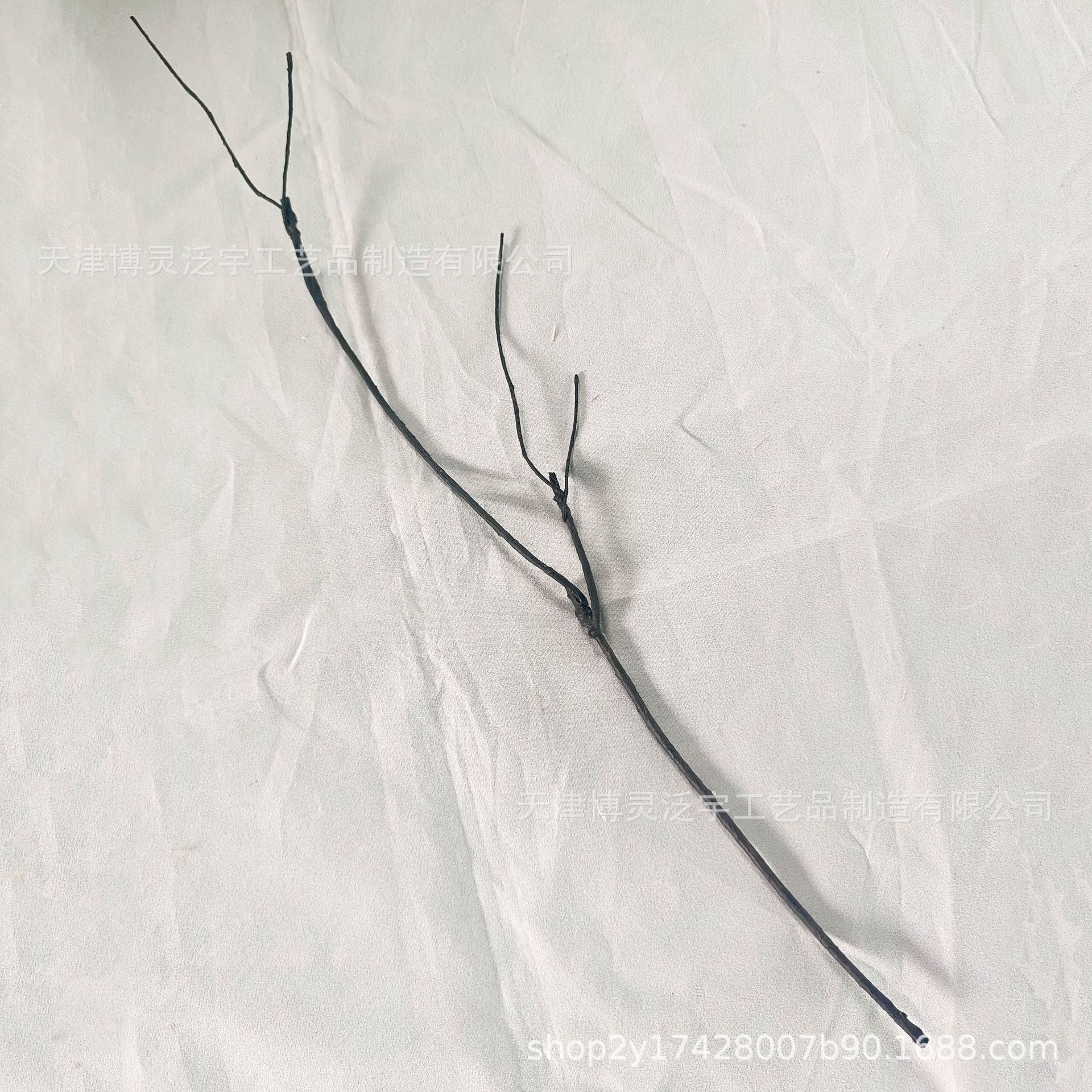 迷你小枯枝仿真花树枝假花绿植婚庆布置圣诞花布景配件批发发泡枝