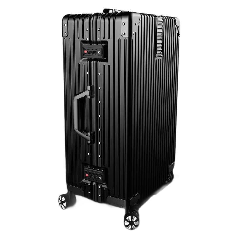 Maleta en pequeño marco de aluminio de 20 pulgadas caja de tracción rueda universal para estudiantes de sexo masculino contraseña de red duradera