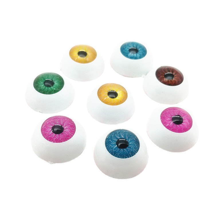 Estilo Harajuku DIY crema caja del teléfono ojo cuentas bjd keer muñeca ojo cuentas ojo redondo 20mm