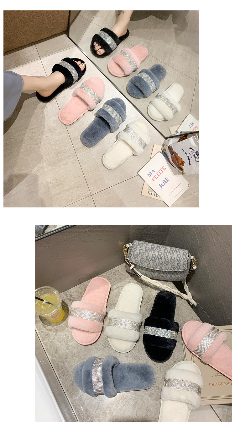 Scarpe da casa da donna, comode, antiscivolo, lavabili in lavatrice, estive, aperte in velluto, a punta aperta, per interni ed esterni_voghion.com