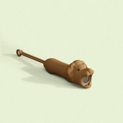 New Silicone Animal Creative UV fənərlər - lion-c63