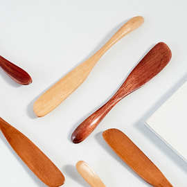 日式木制抹刀烘焙刮刀家用甜品刀饺子馅刀包馅刀餐具厂家批发