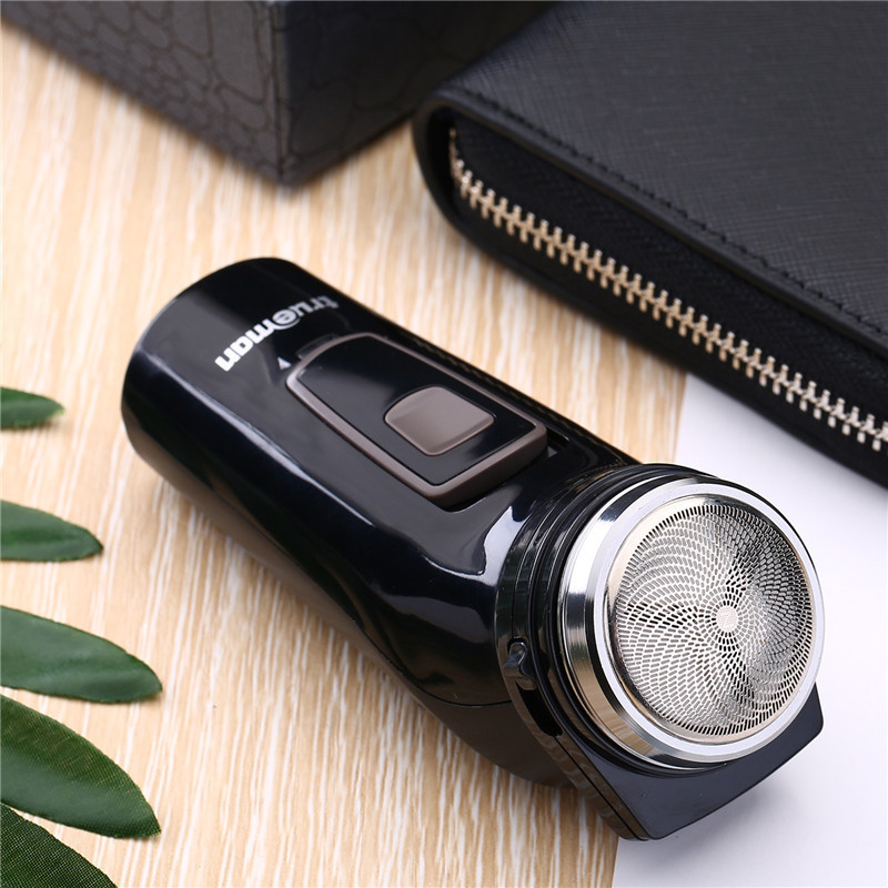 Real Man Electric Single Head Shaver Rechargeable Razor New Men's Round Head Rotary Shaver 8008