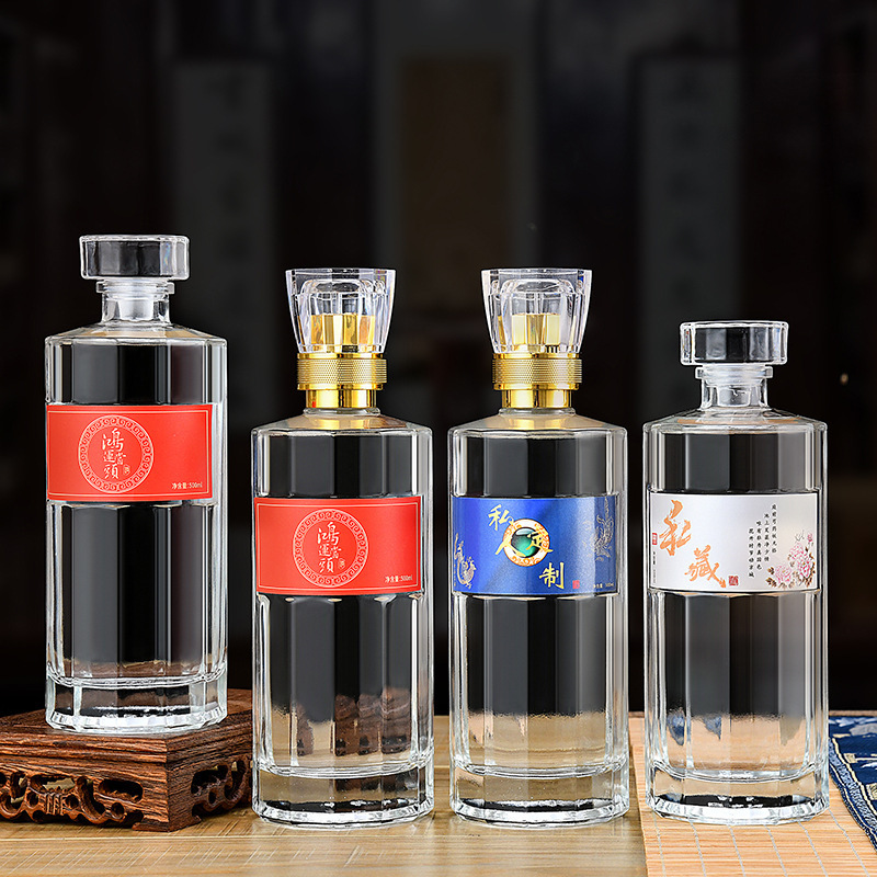 卸売高級ワインボトル 0.5kg 空のワインボトル密封された酒ボトルフルーツワインボトル結婚式の宴会ワインボトル結婚式のワインボトルセット|undefined