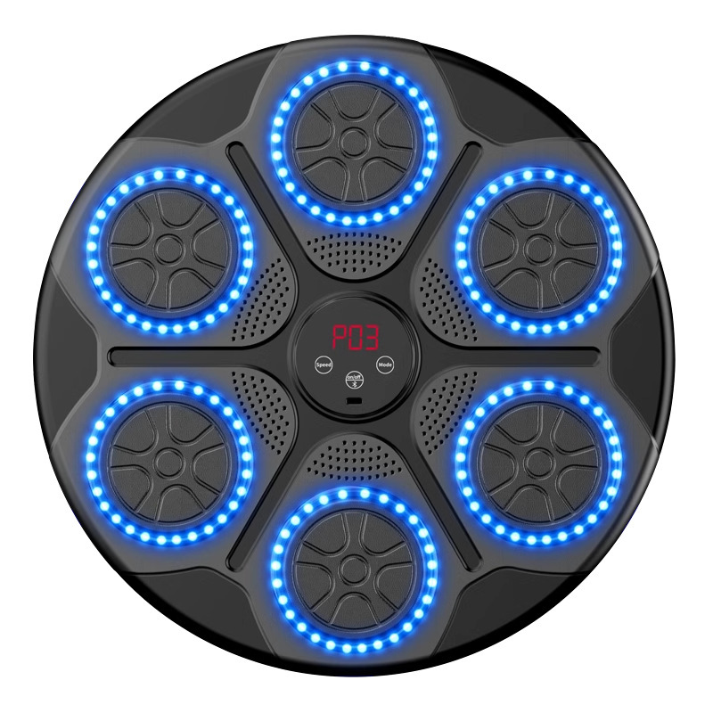 Intelligent Music Boxing Machine Electronic Boxing Wall Target Home Training Equipment Reaction Target Rhythm Hanging Fitness