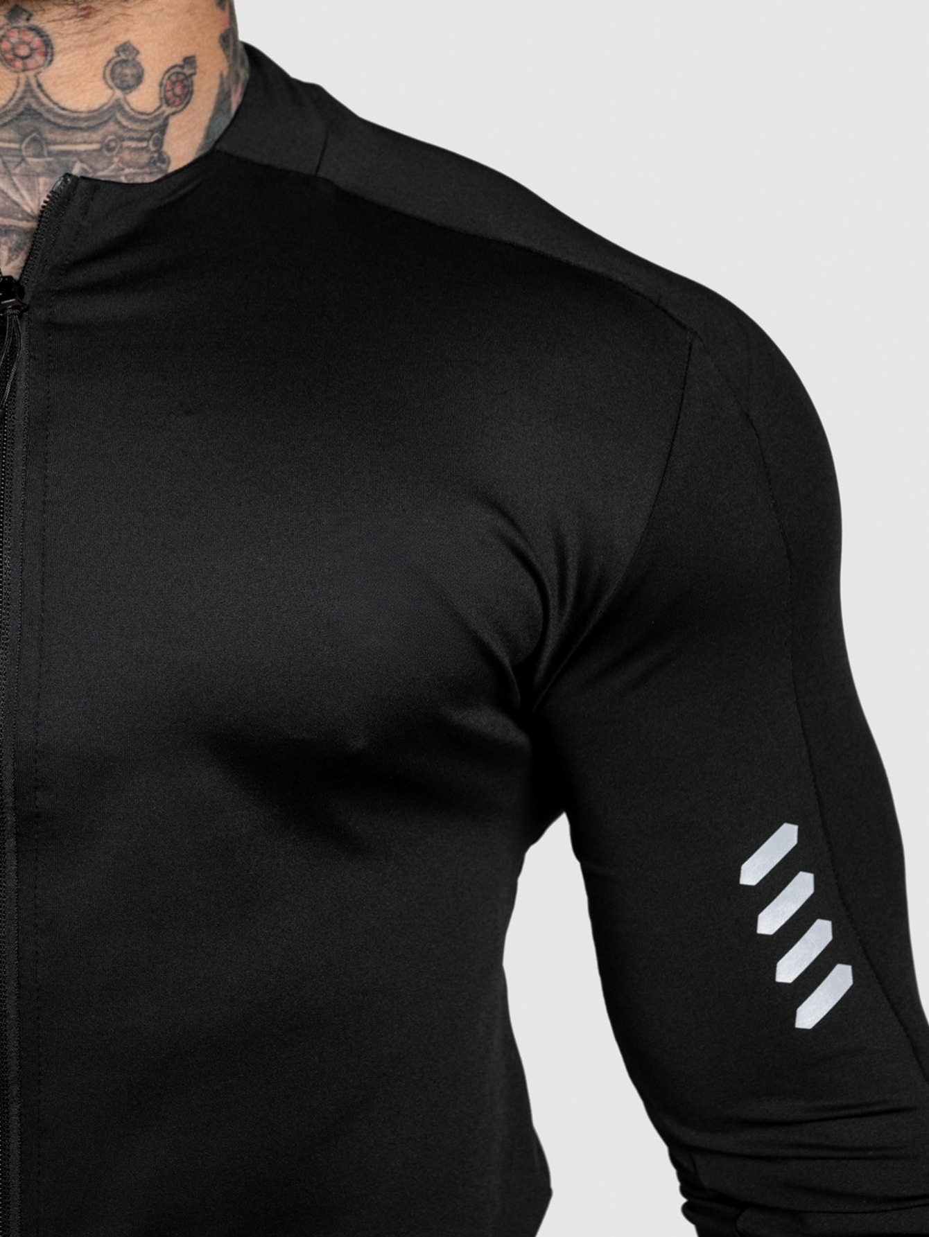 Men's Quick Drying Long Sleeve Cardigan Jacket Slim Fit Stretch Sports Fitness Base Layer Training Running Top Trendy Autumn_viptrois.com