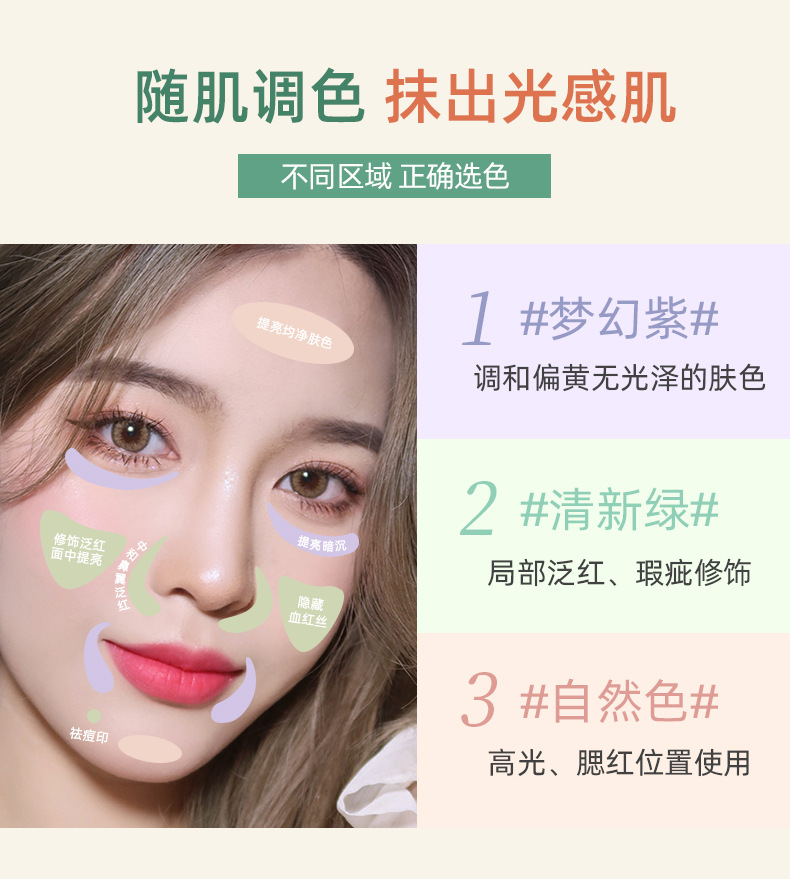 XUXU Primer Primer: Invisible pores, no clogging, powder coverage, long-lasting Primer, brightening, anti-smudging, cross-border undefined
