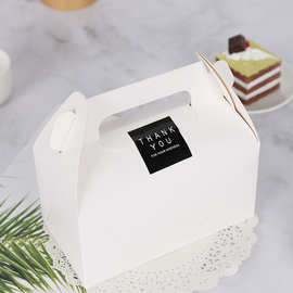 手提慕斯西点盒炸鸡外卖毛巾卷甜品打包盒批发网红简约包装盒礼盒