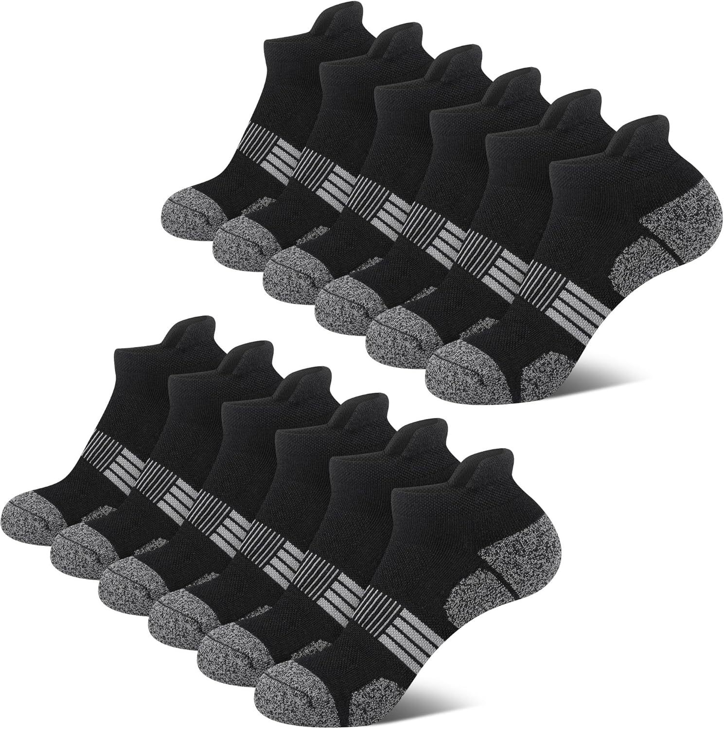 スポーツの靴下の男性のショートソックスの耳の滑り止めのバドミントンのバスケットボールのタオルの底のマラソンの専門のランニングの靴下の圧縮の靴下