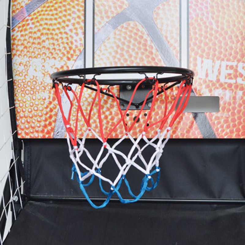 Cross-border indoor single shooting machine children's entertainment electronic scoring basketball stand foldable single slide basketball stand