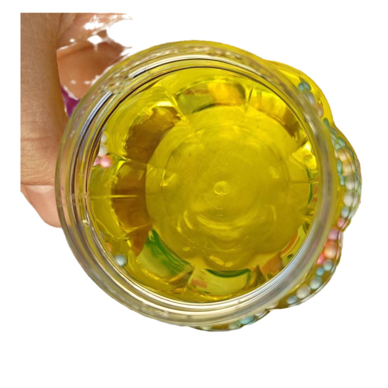 calabaza de lodo de cristal fabricantes de goma espumante botella de alta permeabilidad al por mayor Slime estand hecho a mano 2 yuanes grandes almacenes al por mayor