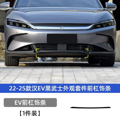 Automobile anti-insect net Decorative Sticker Accessories - 22-25-han-ev-blackening-kit-front-bumper-trim