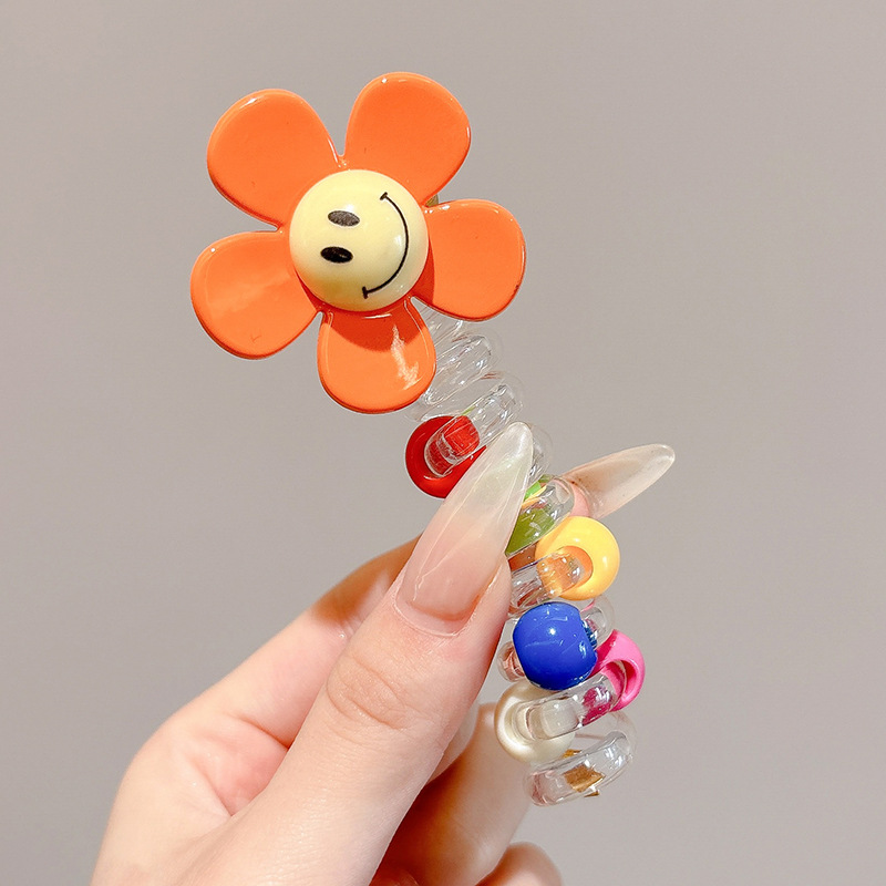 Línea telefónica con lazo, anillo para el cabello, tocado, nueva trenza de burbujas, cuerda para el cabello trenzada, alta elasticidad, sin dañar el cabello, cuerda para atar, banda de goma femenina