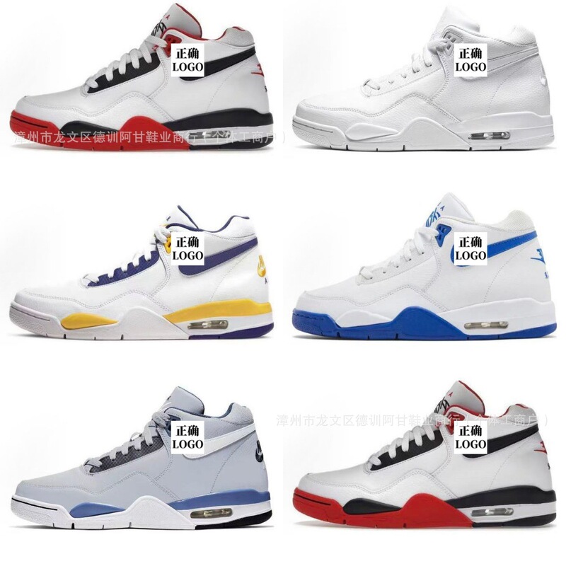 Putian Shoe Factory Flight Legacy Basketball Shoes AJ89 Red and White Lakers Mid-Top Casual Sports Shoes Putian Shoe Factory Flight Legacy Basketball Shoes AJ89 Red and White Lakers Mid-Top Casual Sports Shoes