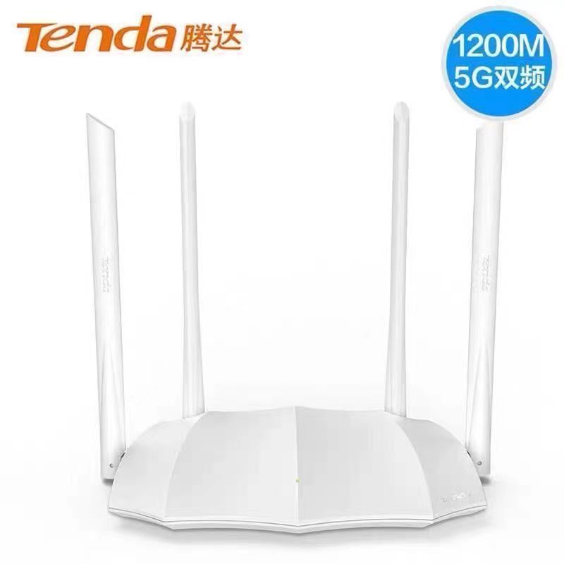 Tenda AC5s cuatro antenas de doble banda 1200M enrutamiento inalámbrico wifi de alta velocidad doméstico a través de la pared estable 5G toda la red