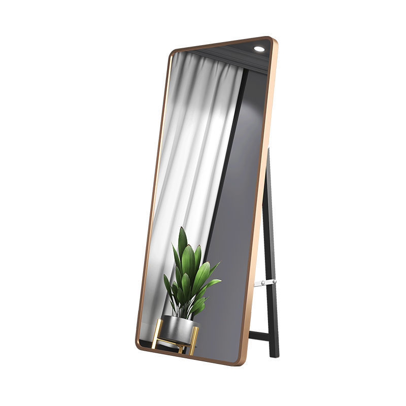 Espejo de cuerpo engrosado, vestido, espejo de piso, hogar, pared, pared, maquillaje de dormitorio, pared tridimensional, probador de ropa, fábrica de viento image 6