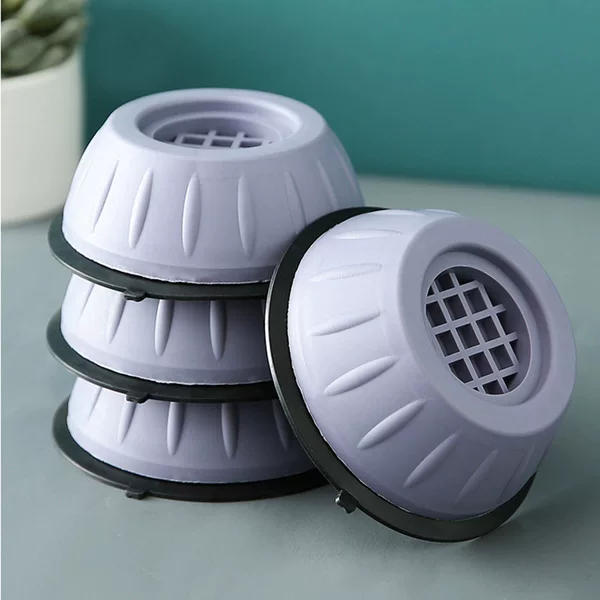 Washing machine foot pad anti-vibration pad roller impeller universal height increasing non-slip moisture-proof pad refrigerator base factory wholesale