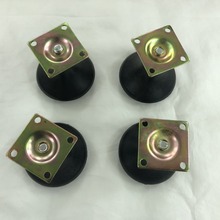 床用固定脚喇叭轮宾馆定向床脚用轮沙发腿 酒店家具床活动脚