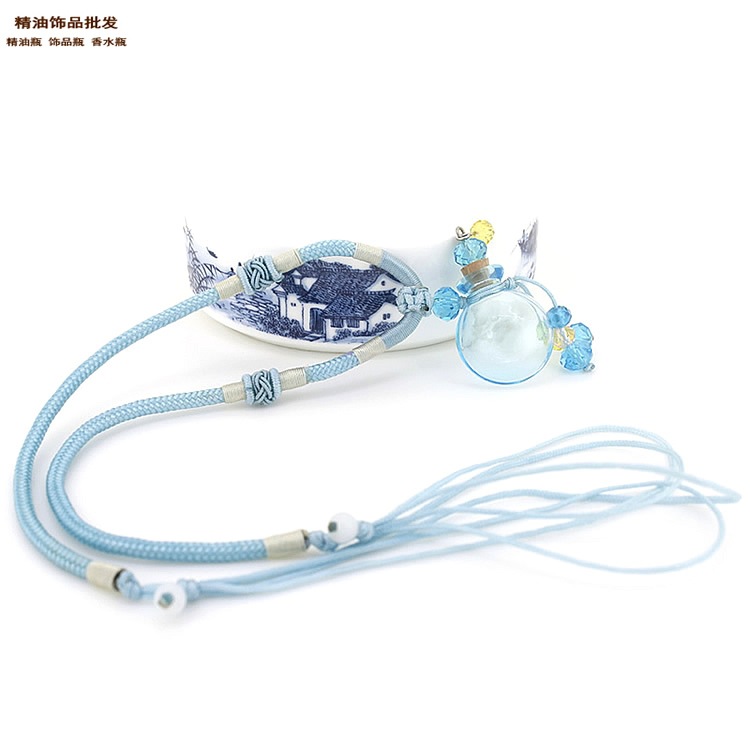 精油饰品网天蓝色透明荷包满满精油瓶配双扣绳项链3.jpg