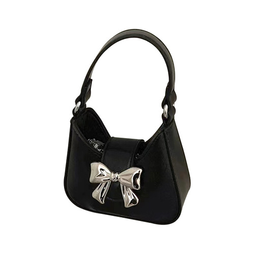 2024 Spring New Mini Lipstick Chain Bag, Uncommon Sweet and Cool Butterfly Knot Handbag, Trendy Crossbody Small Bag