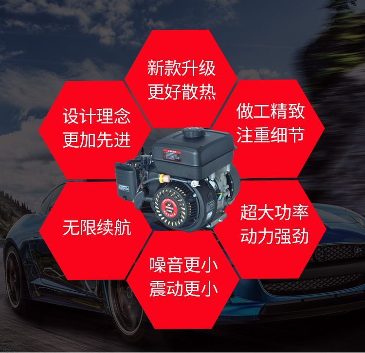 Electric Vehicle Range Extender Free of Installation 48V60V72V Intelligent Frequency Conversion Tricycle Four-Wheel Battery Car Gasoline Generator
