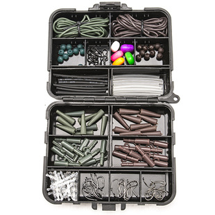 Cross -border European -style carp space beans set full set of fishing combination simple Luya fishing gear accessories box suits wholesale