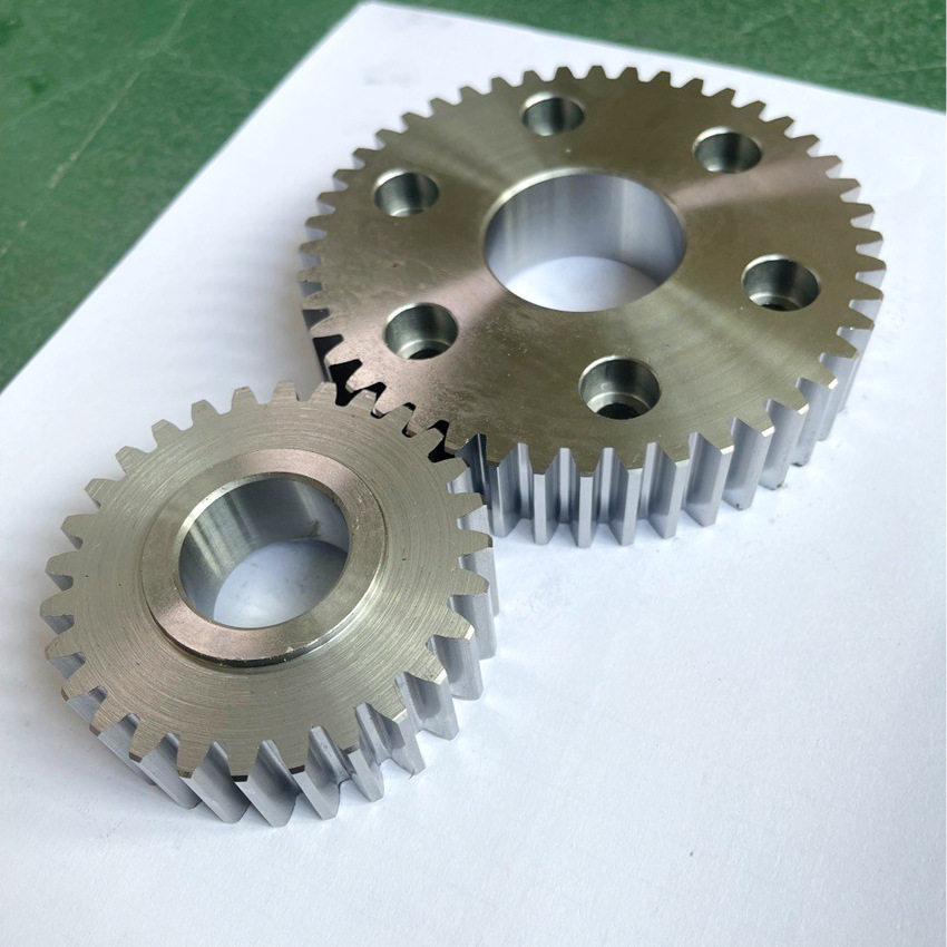 非标不锈钢齿轮加工 非标工业精密传动齿轮 小模数圆柱同步滚齿轮