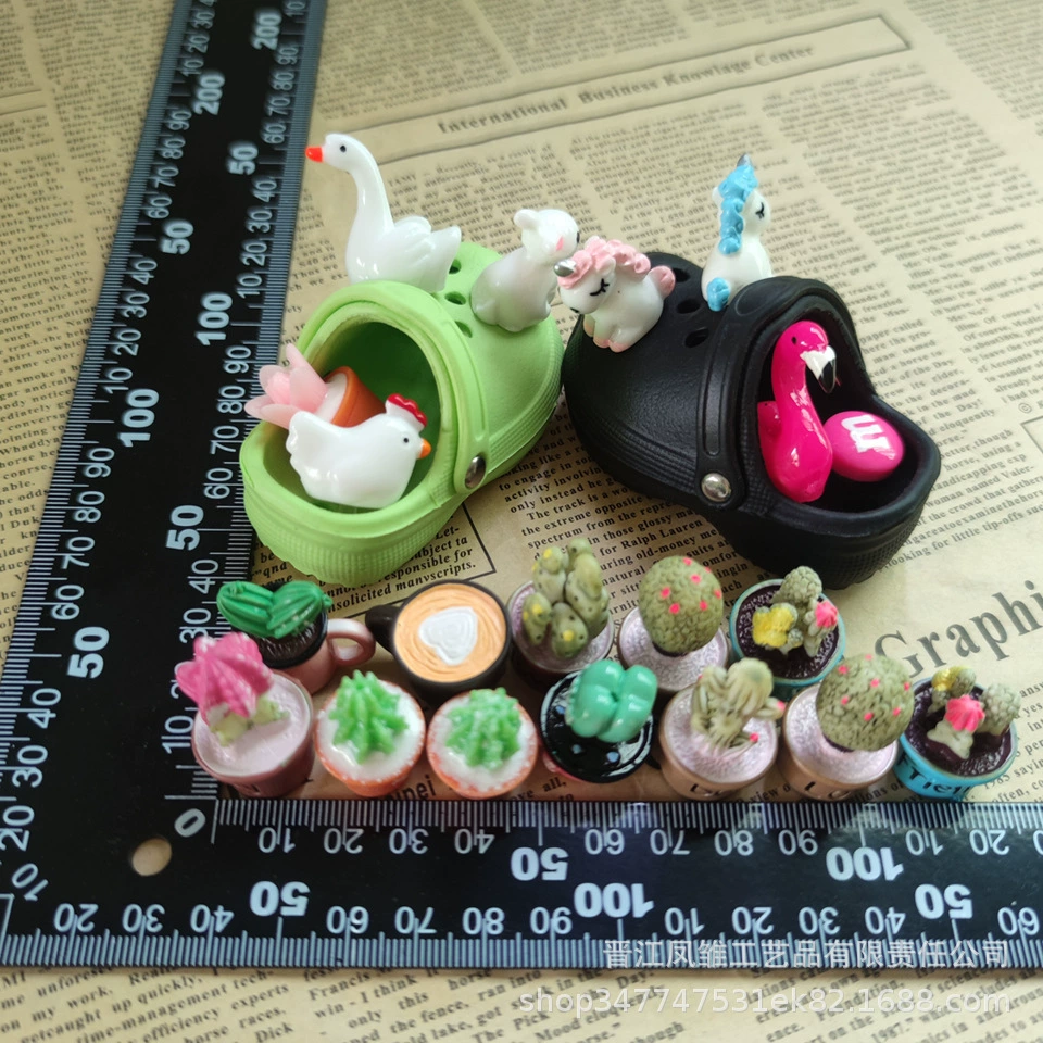 [Croc резиновые аксессуары imitation DIY дырчатые сабо подходят для обуви декоративные цветочные декоративные 3D объемные растительные животные декоративные элементы]
