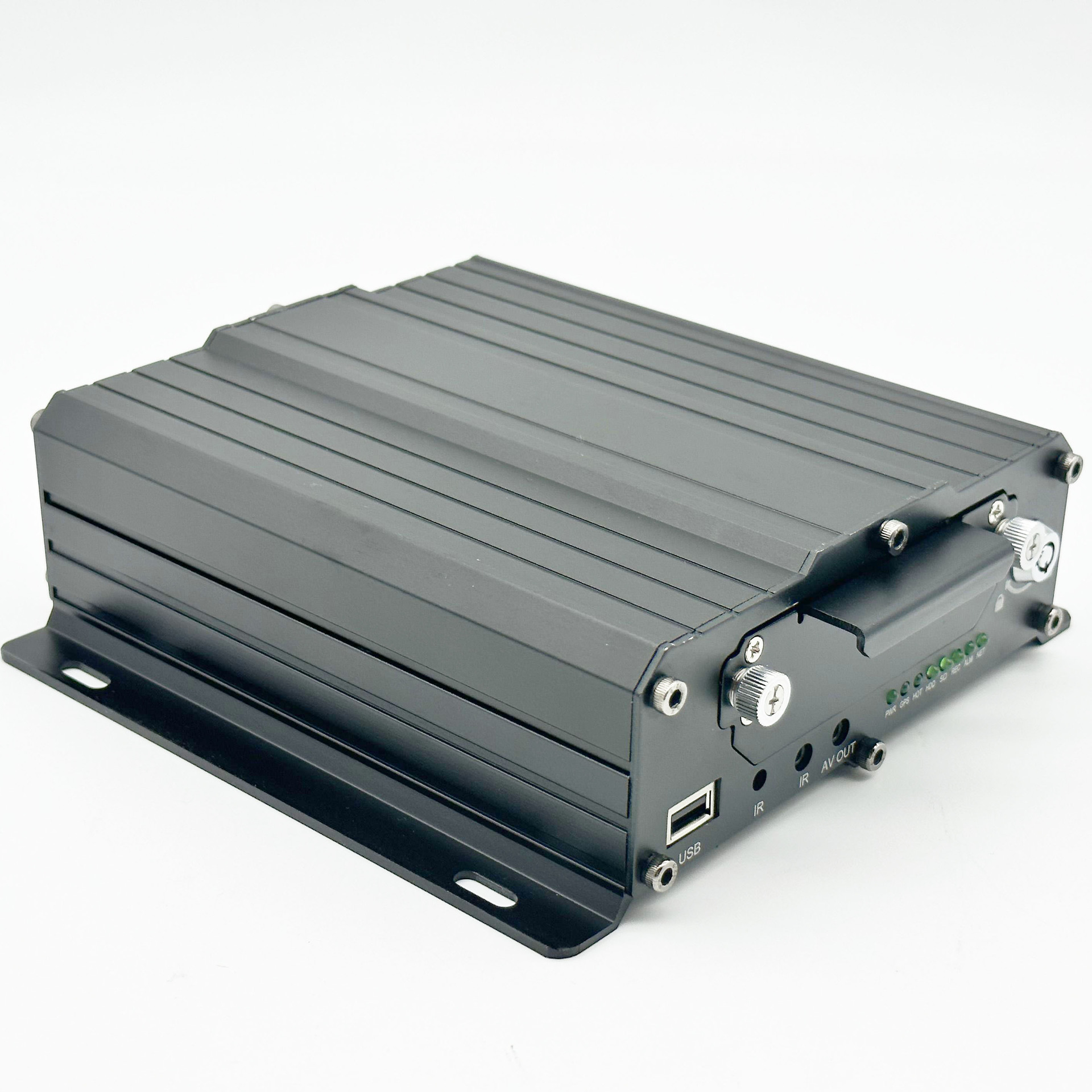 1080P 4CH高清录像 实时监控录像 SD卡机硬盘机车载录像监控主机