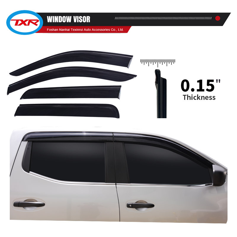 Viseras para Ventanas TXR Compatibles con Nissan Navara Frontier