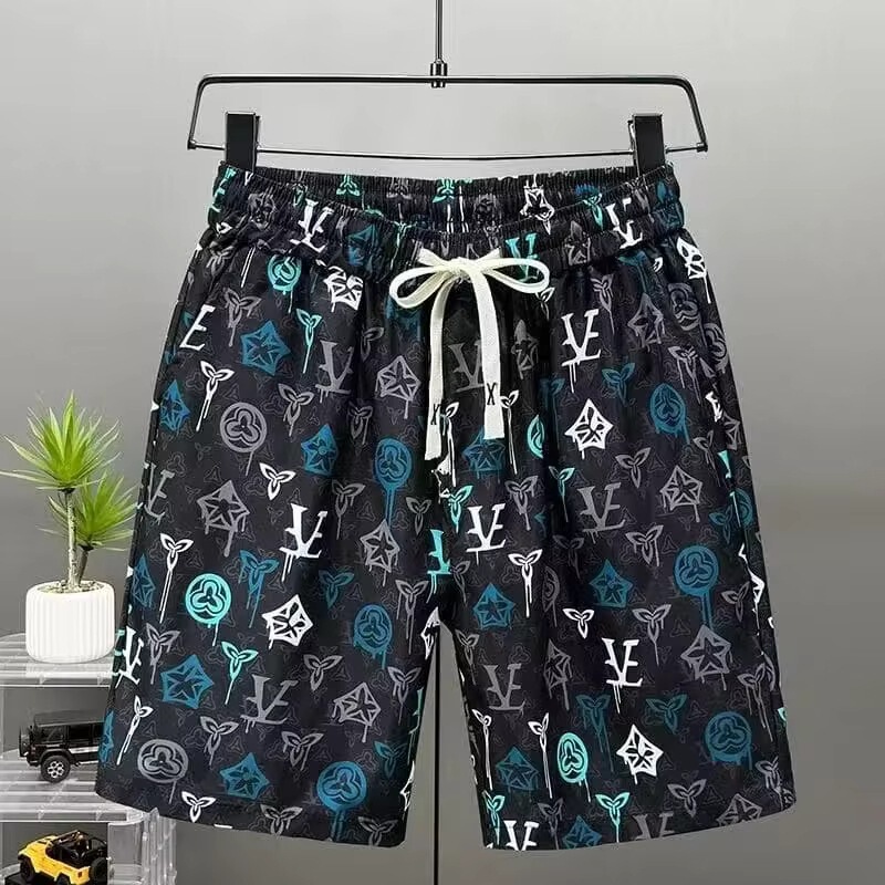 2026 Men's Summer Luxury Floral Shorts Quick-Dry Casual Short Pants Fashion Designer Swimwear Outdoor Sports Vacation