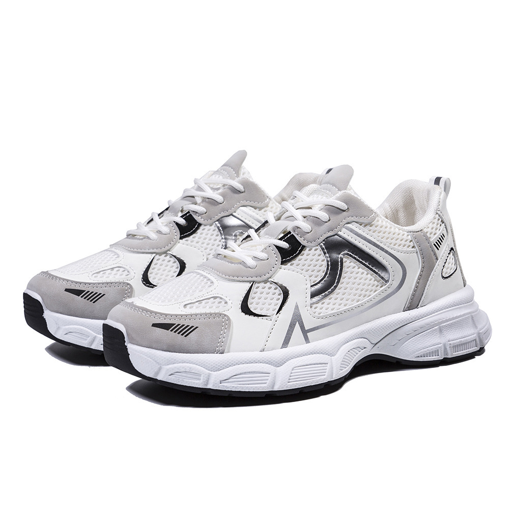 2025 zapatos de papá transfronterizos zapatos de mujer otoño e invierno nuevos zapatos para correr zapatos de hombre de gran tamaño zapatos casuales para estudiantes de moda al por mayor