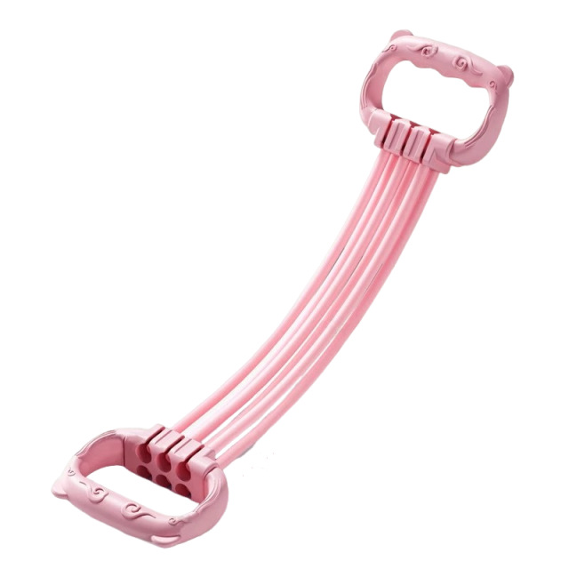 Tensión de ocho caracteres, cinturón de estiramiento femenino, cinturón elástico, equipo de ejercicio, hombro abierto para el hogar, yoga de espalda 8 caracteres