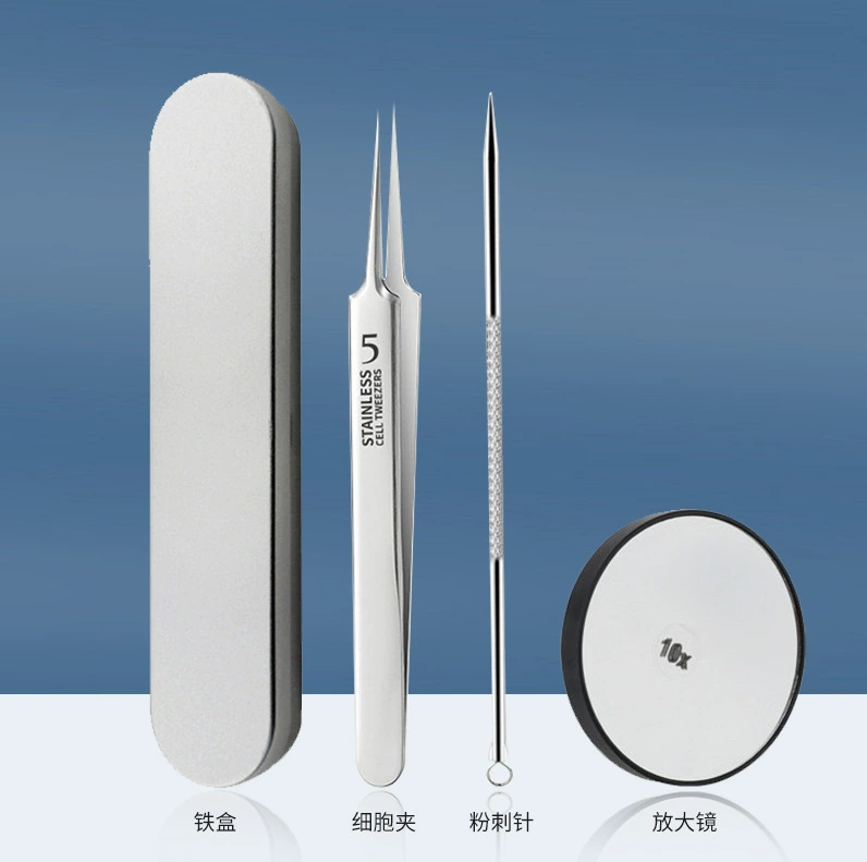 Stainless steel acne needle set to remove black head needle cells to remove acne and pick acne needle acne acupuncture tool Beauty tools