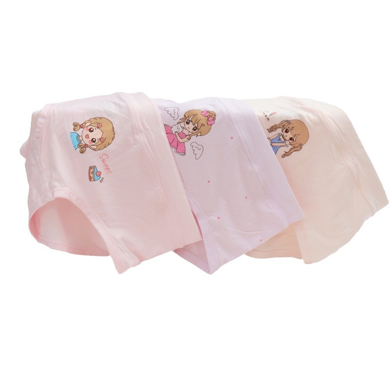 Lucky Rabbit Modal Cotton Ropa interior para niños Mujeres Niños grandes Boxer Niña Ropa interior de dibujos animados 1-12 años Verano