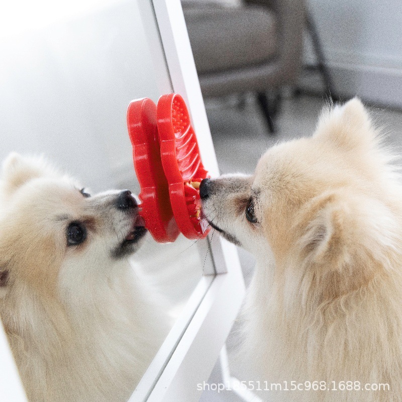 KONG Licks 猫と犬用のフリーズフード吸盤で不安を和らげます|undefined