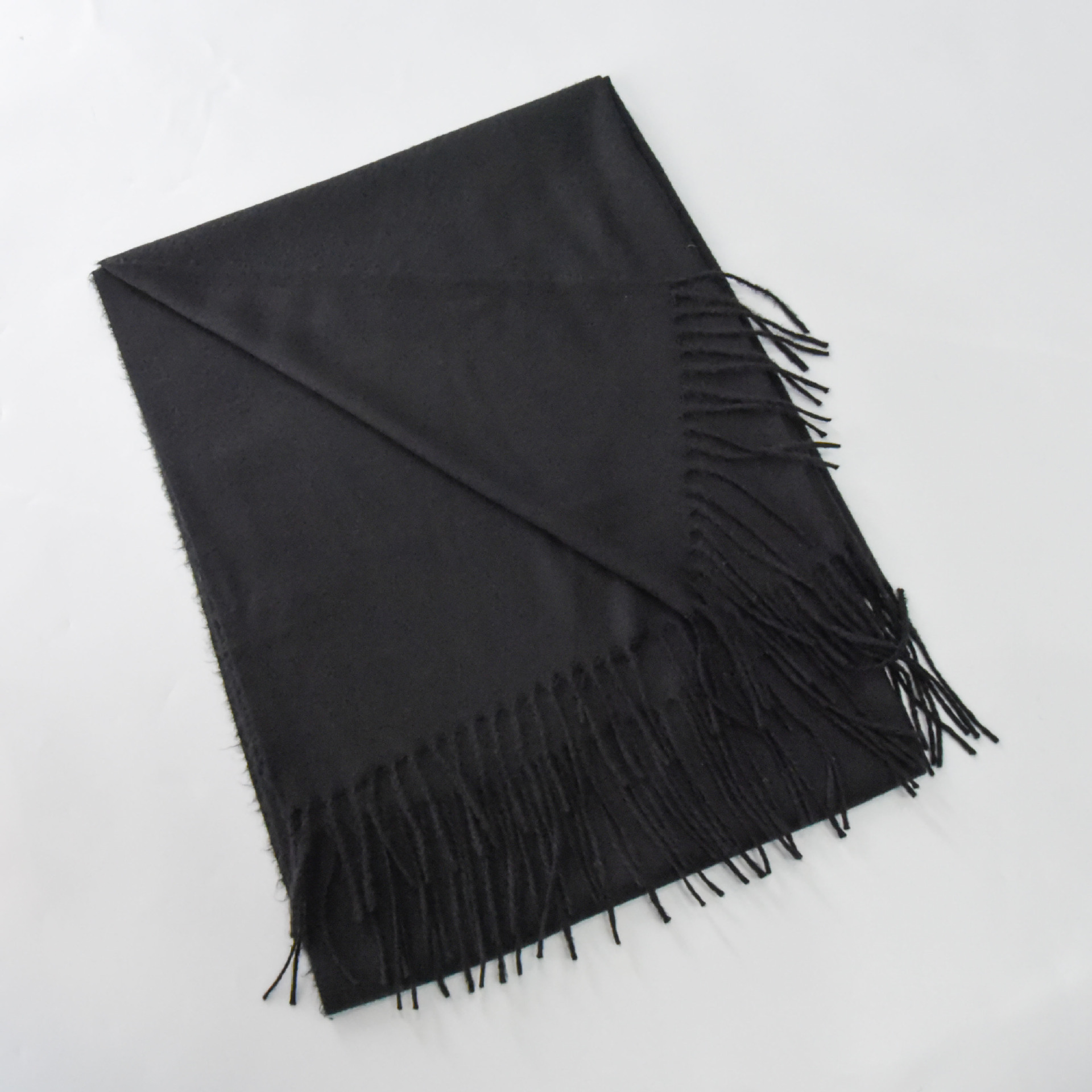 Bufanda de Color Sólido de Invierno de Haohao Clothing para Estudiantes y Parejas, Chal Grande de Estilo Coreano, Cálido, Suave y Versátil.