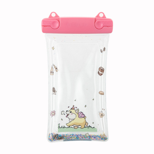 Custom Night Light Waterproof Phone Bag with Airbag, Touch Screen, Suitable for Swimming and Diving (8-Level Waterproof), High-Transparency Waterproof Phone Bag