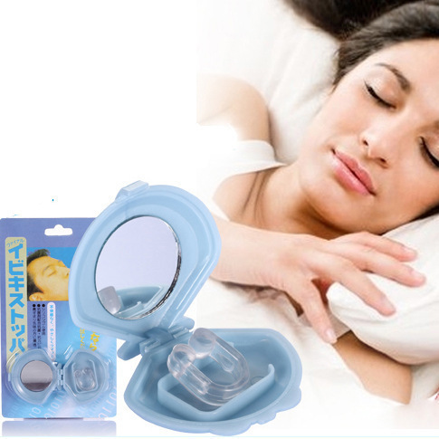 Snore Artifact Magnetic attraction Snoring Prevent Snoring silica gel Stuffy nose men and women currency Snoring