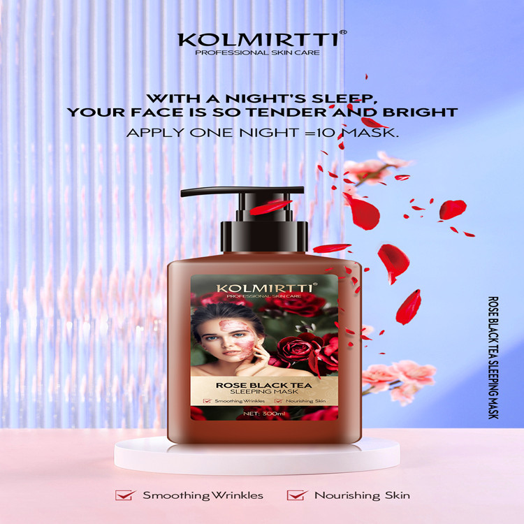 KOLMIRTTI Camellia mild mask hydrating moisturizing disposable sleep mask large bottle export