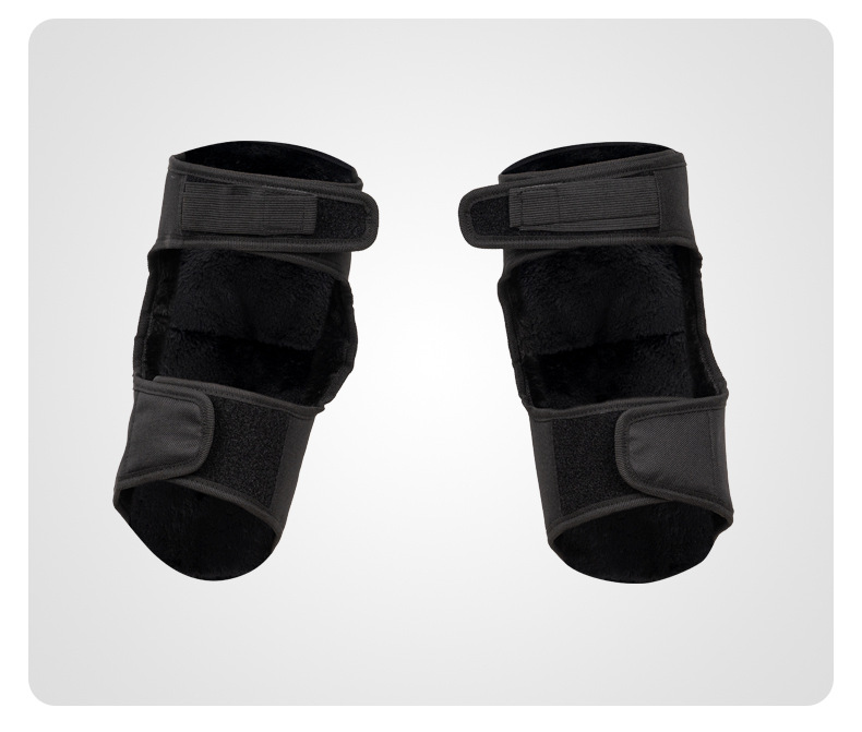 Monster Park Winter Knee Pads Motorcycle Men's Cycling Protective Gear Anti-Fall and Cold Windproof Leggings Warm and Windproof
