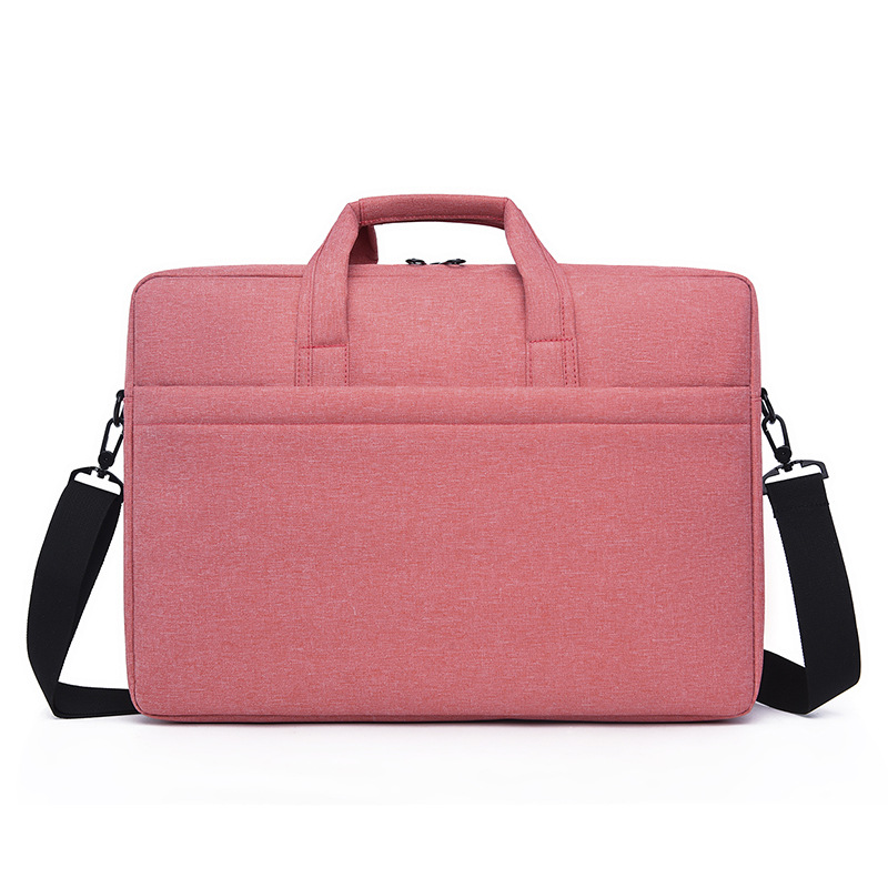15.6 Pulgada bolso portátil airbag de gran capacidad bolso de computadora a prueba de choque portátil simple viaje de negocios maletín