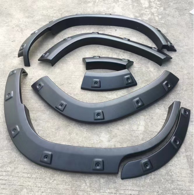 Suitable for Toyota Land Cruiser Lc200 Wheel Arch Trim with Nail Decoration Modification, Wide Body and Narrow Body Wheel Arch Extension 2015+